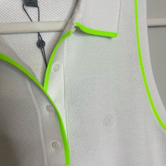 G/FORE Womens Cotton Pique SL Polo Dress NWT Large - Picture 9 of 11